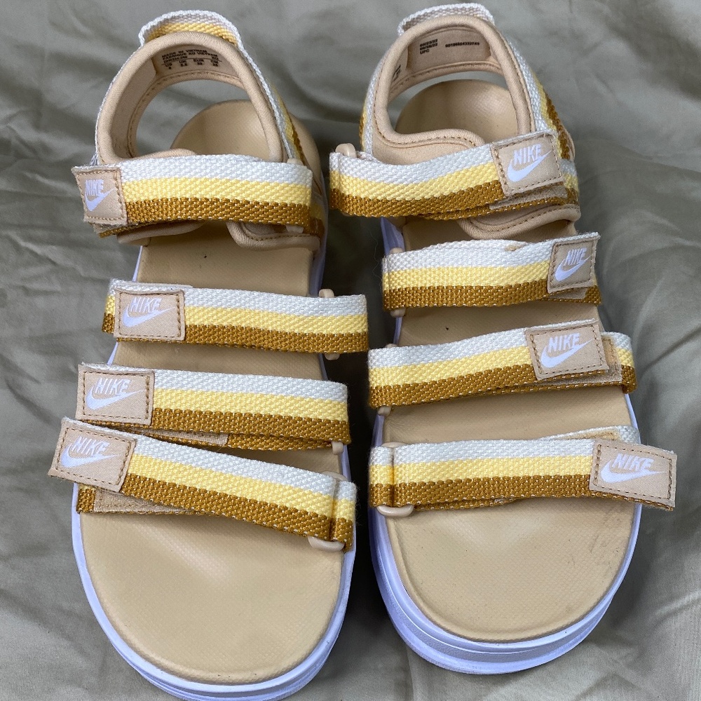 Nike platform sandals